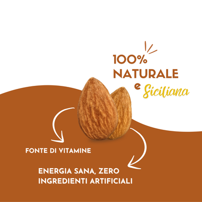 Mandorle sgusciate crude Sicilia 100 gr