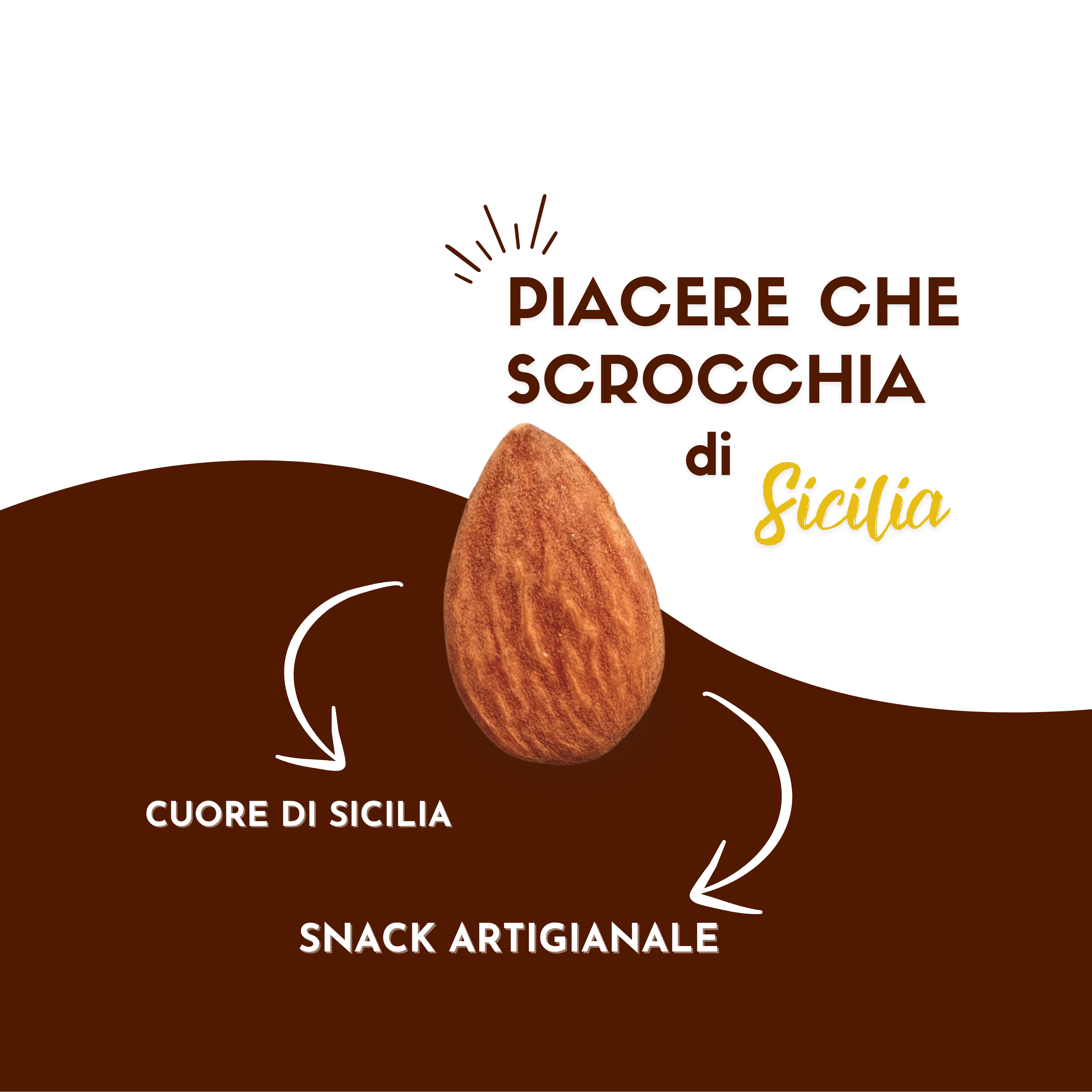 Mandorle sgusciate tostate Sicilia Etnatost